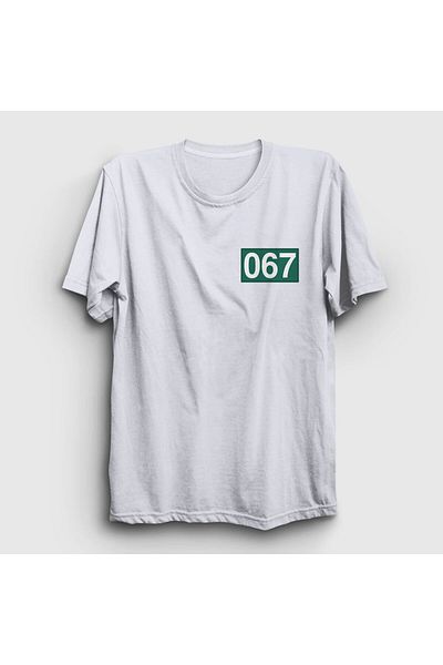 Presmono Μπλουζάκι Unisex White Kang Sae Byeok 067 Squid Game 260770 ττ