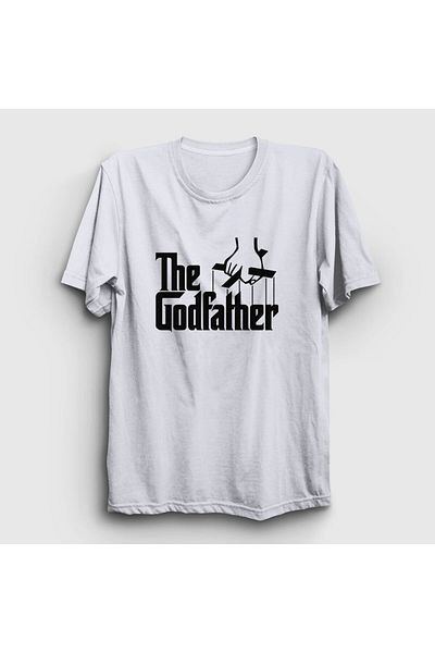 Presmono Μπλουζάκι Unisex White Logo Ταινίας Father The Godfather 251618 ττ