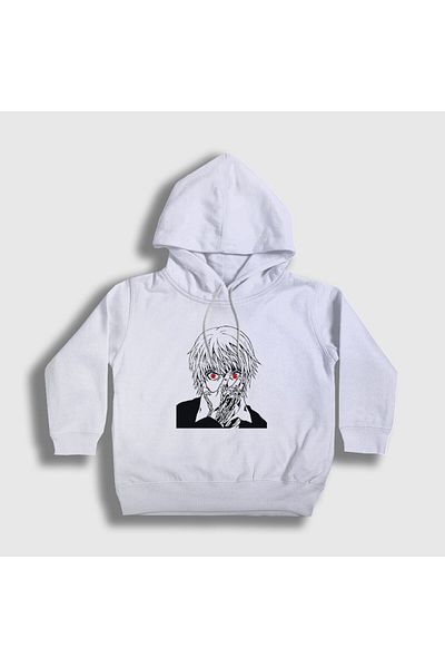 Presmono Unisex Παιδικό λευκό Kurapika Anime Hunter X Hunter Φούτερ με κουκούλα 238911 ττ