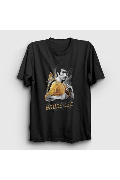 Presmono Унисекс черен анцуг Bruce Lee тениска 256933tt