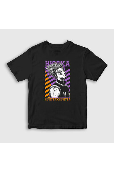 Presmono Unisex deca T-shirt - Crna Hisoka, Hunter X Hunter, Anime, 317829tt