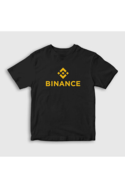 Presmono Unisex dečji crni logo V2 Binance Bitcoin T-shirt 324898tt