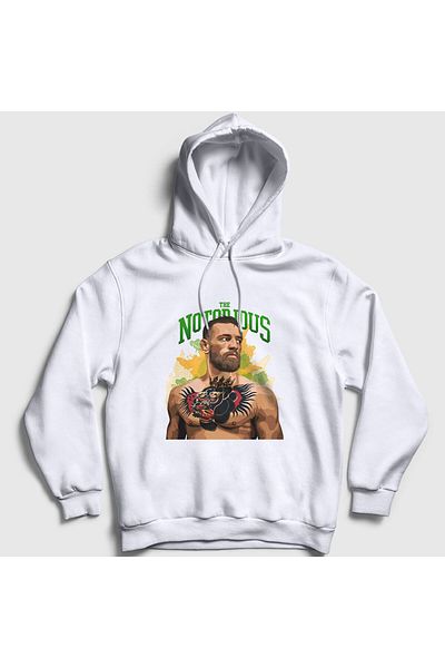 Presmono Φούτερ με κουκούλα Unisex White Tattoo Ufc Conor Mcgregor 312933 ττ