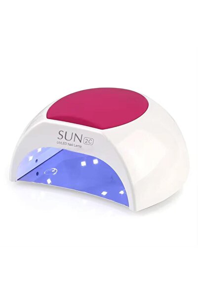 aba nails Sun 2C Manikür Tırnak Kurutucu UV Led Lamba Beyaz 48w
