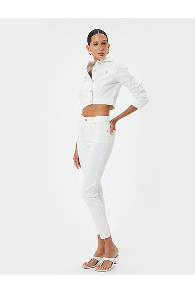 Koton Jeans mit hoher Taille und Skinny-Fit – Push-Up