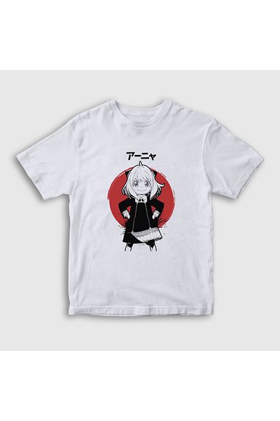 Presmono Unisex Παιδικό Λευκό μπλουζάκι Anya Forger Anime Spy X Family 316957 ττ