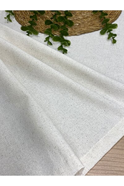 LILYUM Bohem Yıkanmış Keten %100 Pamuklu Runner 40x150 cm