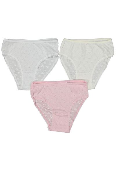 diamondstar Kız 8/9 Yaş Jakarlı Slip Kilot