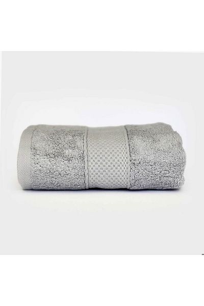Alesta Home 100% Cotton Gray Hand Face Towel 50X90 cm Hvl041