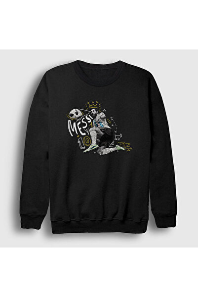 Presmono Unisex crna 10 Argentina fudbalska majica Lionel Messi 313713tt