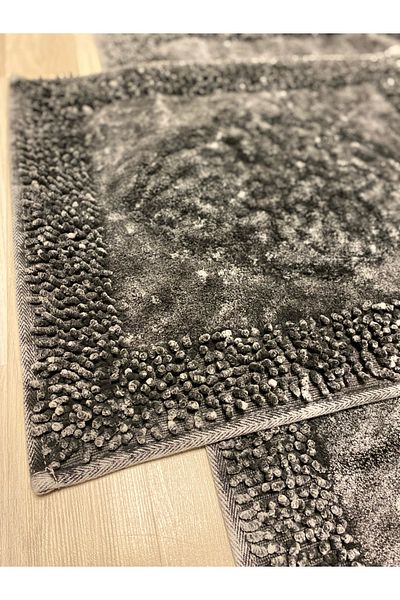 FeelHome Pamukkent Soft, Super Absorbent 2 τεμαχίων 100% βαμβάκι Ultra Luxury Σετ πατάκι μπάνιου Antique Grey