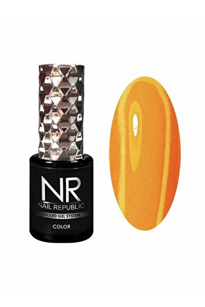 Nail Republic Kalıcı Oje Turuncu 248 10 ml Profesyonel Manikür İçin 4 Hafta K...
