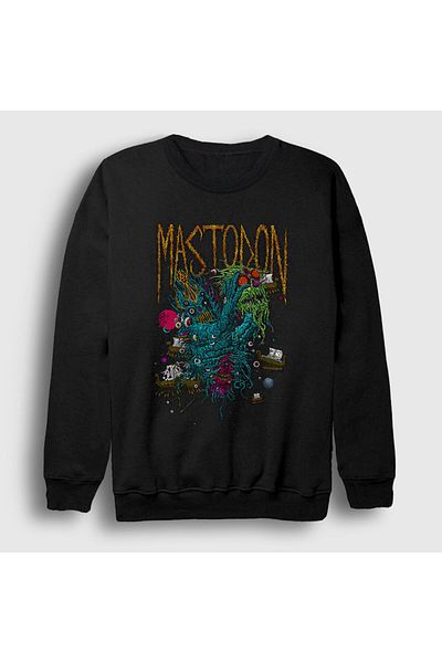 Presmono Φούτερ Unisex Black Monster Mastodon 293290 ττ