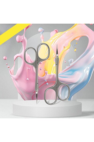 STALEKS Profesyonel UNİQ Asymmetric Manikür Tırnak Eti Makası SQ-20-4