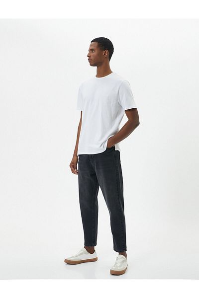 Koton Locker geschnittene, verwaschene Jeans - Steve Jean