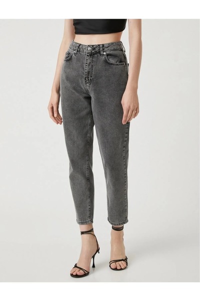 SANTA BELLA Hera Smoked Boyfriend ψηλόμεσο γυναικείο τζιν παντελόνι Colorfast...