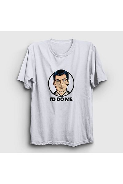 Presmono Μπλουζάκι Unisex White I'd Do Me Sterling Archer 299618 ττ