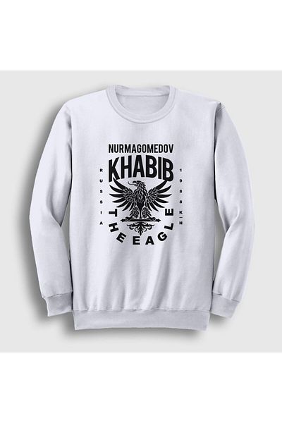 Presmono Φούτερ Unisex White Eagle V2 Ufc Khabib Nurmagomedov 310871 ττ