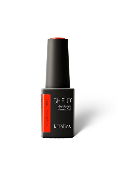 kinetics Shield Gel Polish Kalıcı Oje 15 ml – HEMA ve TPO İçermeyen | Latex Hit #577