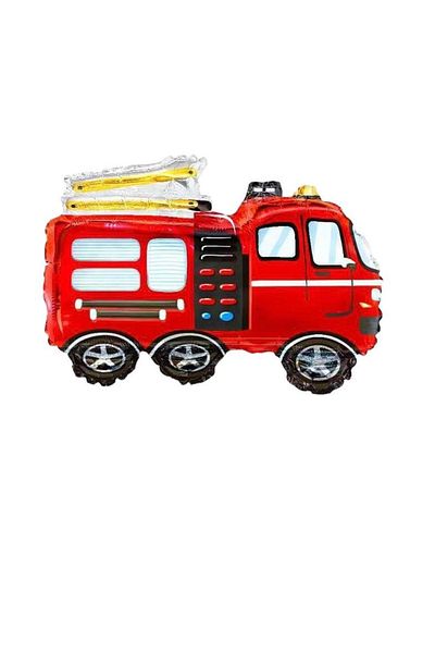 CUGY Fire Truck Helium Compatible with Foil Balloon
