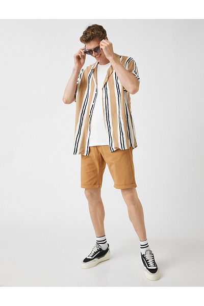 Koton Gabardine Chino Shorts