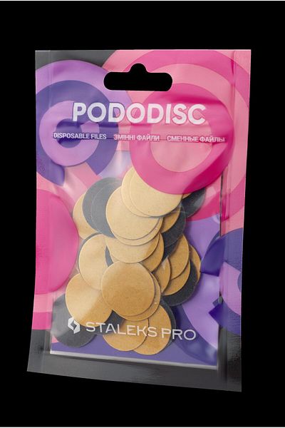 staleks pro Staleks Disc Sander - 25mm 180 Grit, (Large) Pack of 50