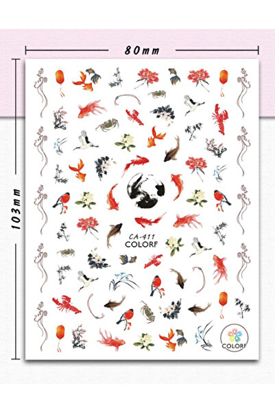 aba nails Tırnak Sticker