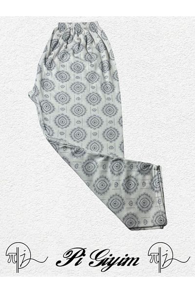 PİERLES Pantaloni de pijama de iarnă pentru femei - cu lână în interior p01