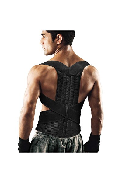 FIESSE Upright Posture Corset Posture Corrector Anti-Humpback Double Underwire Back with Waist Support for Women Men