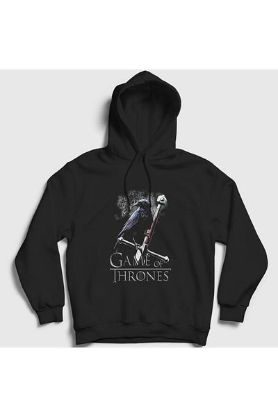 Presmono Φούτερ με κουκούλα Unisex Black Sword Series Game Of Thrones 362801 ττ