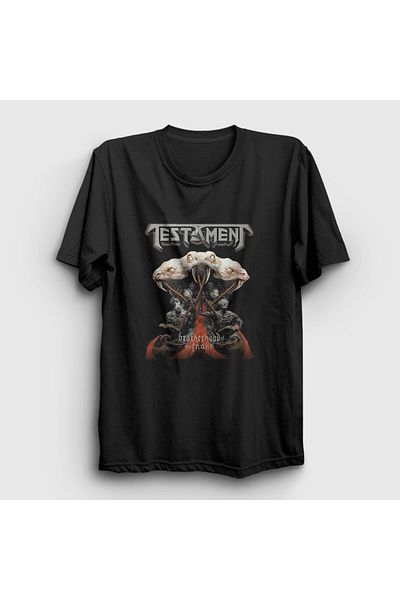 Presmono Μπλουζάκι Unisex Black Snake Testament 388258 ττ