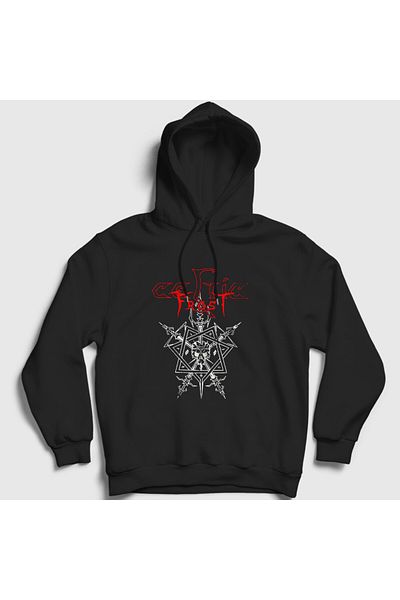 Presmono Φούτερ Celtic Frost Unisex Μαύρη κουκούλα - Morbid Sales 384758 ττ