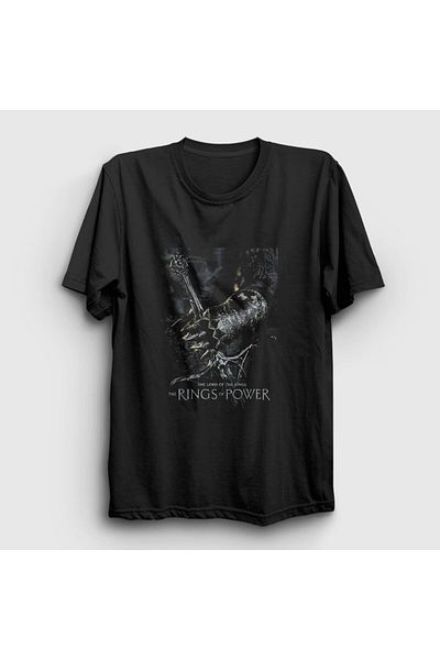 Presmono Μπλουζάκι Unisex Μαύρο Δαχτυλίδι Άρχοντας Δαχτυλίδια Δαχτυλίδια 363873 ττ