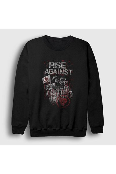 Presmono Unisex Μαύρο Endgame Rise Against φούτερ 378960 ττ