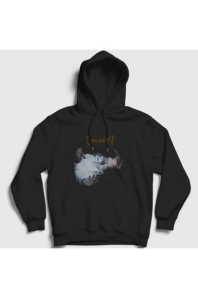 Presmono Φούτερ Unisex Μαύρο Godless Veil Draconian Hooded 379920 ττ