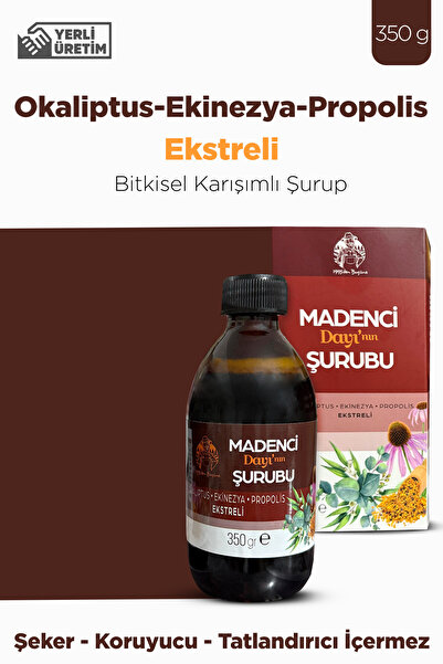 Mesirişifa Propolis Şurubu Okaliptus Ekinezya Propolis Ekstreli Bitkisel Karı...