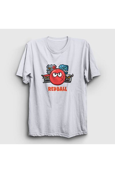 Presmono Μπλουζάκι Unisex White Crew Game Red Ball 356950 ττ