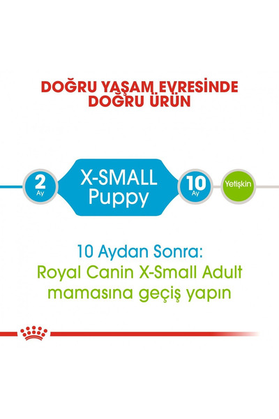 Royal Canin RC Royal Canin X-Small Puppy Dog Food Yavru Köpek Maması 3KG