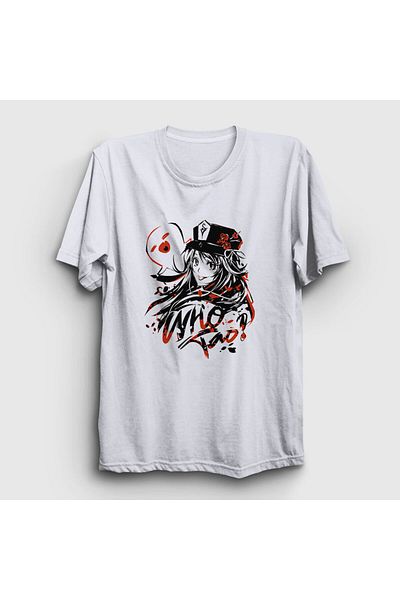 Presmono Μπλουζάκι Unisex White Hu Tao Game Genshin Impact 359650 ττ