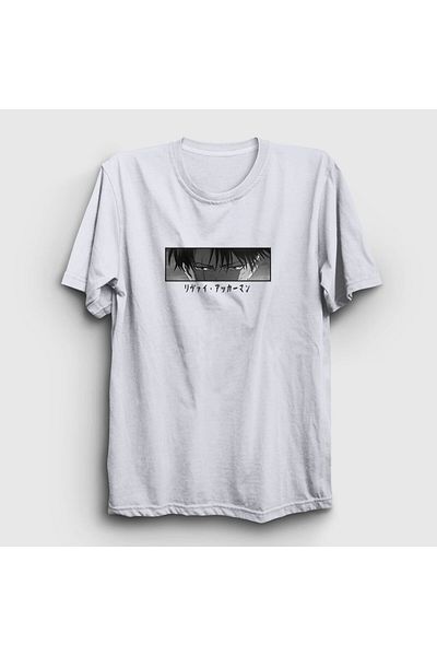 Presmono Μπλουζάκι Unisex White Levi Ackerman Anime Attack On Titan 351038 ττ
