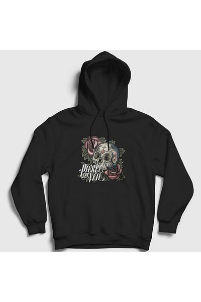 Presmono Унисекс суитшърт с качулка Black Skull Pierce The Veil - 387770tt