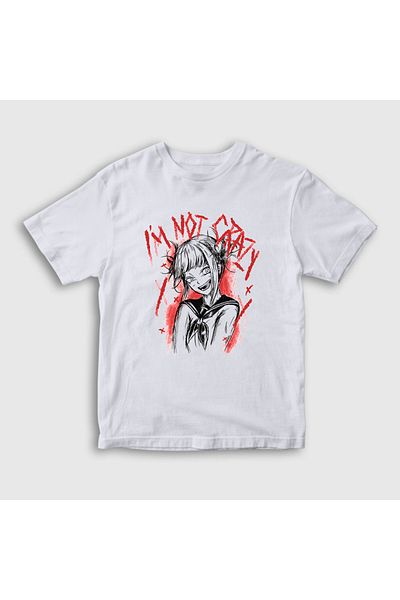 Presmono Tricou alb Himiko Toga V3 unisex pentru copii Anime My Hero Academia359608tt