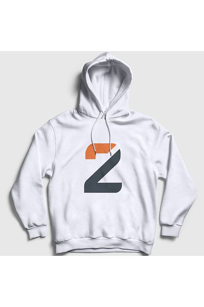 Presmono Φούτερ με κουκούλα Unisex White Logo Two Game Overwatch 361141 ττ
