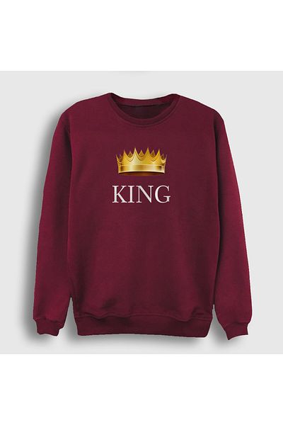 Presmono Φούτερ Unisex Claret Red King King 381331 ττ