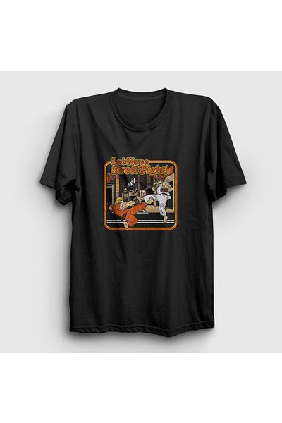 Presmono Μπλουζάκι Unisex Black Ryu Vs Ken V2 Street Fighter 411330 ττ