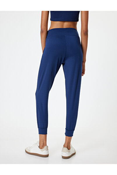 Koton Υψηλόμεσο παντελόνι Jogger με τσέπες - Χαλαρή γραμμή