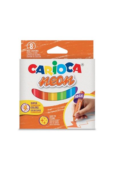 CARIOCA Nessiworld Carioca Pastel Crayons Highlighter Set of 8