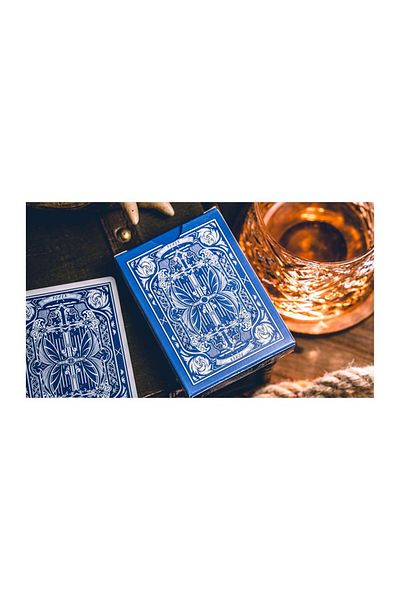 OyuncaklarÜlkesi King Star Sanctuary Blue Premium Playing Card Limited Edition Collectable Playing Cards