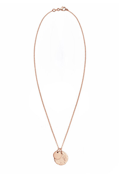 ELLI Dámský náhrdelník s mincemi a geometrickým vzhledem ze sterlingového stříbra 925