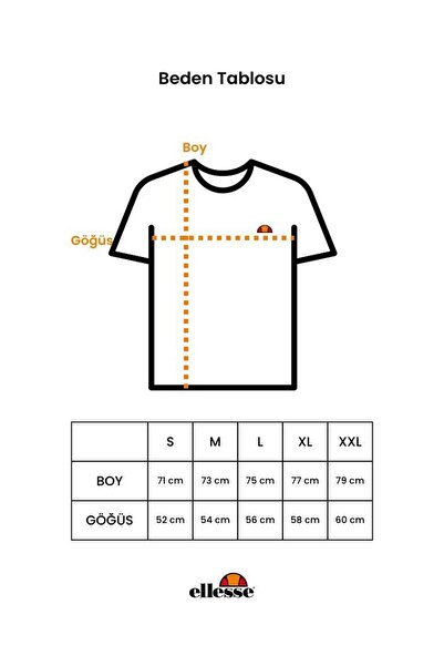 Ellesse Мъжки суичър с кръгла яка, мръснобял, Em273